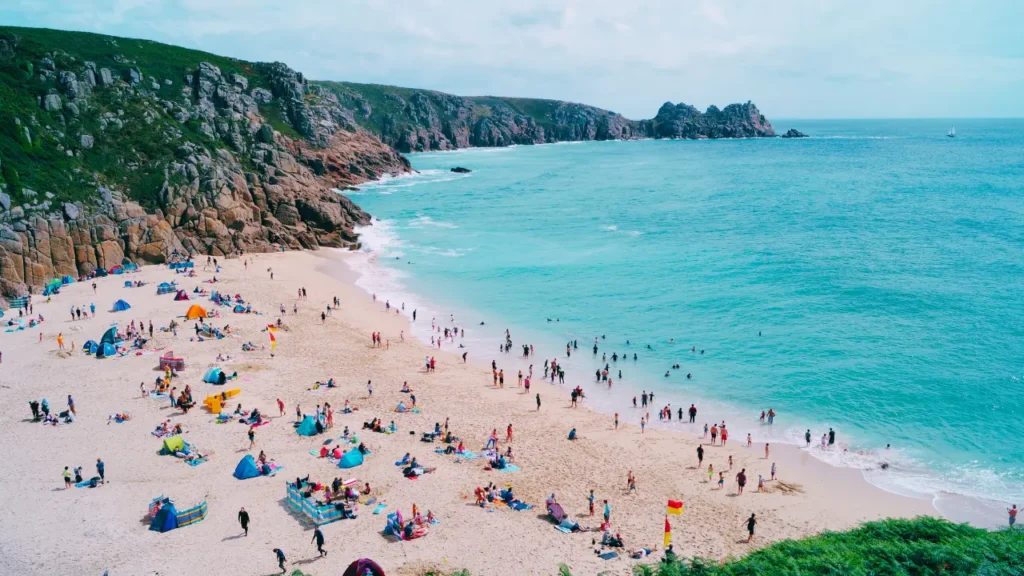 Porthcurno Beach