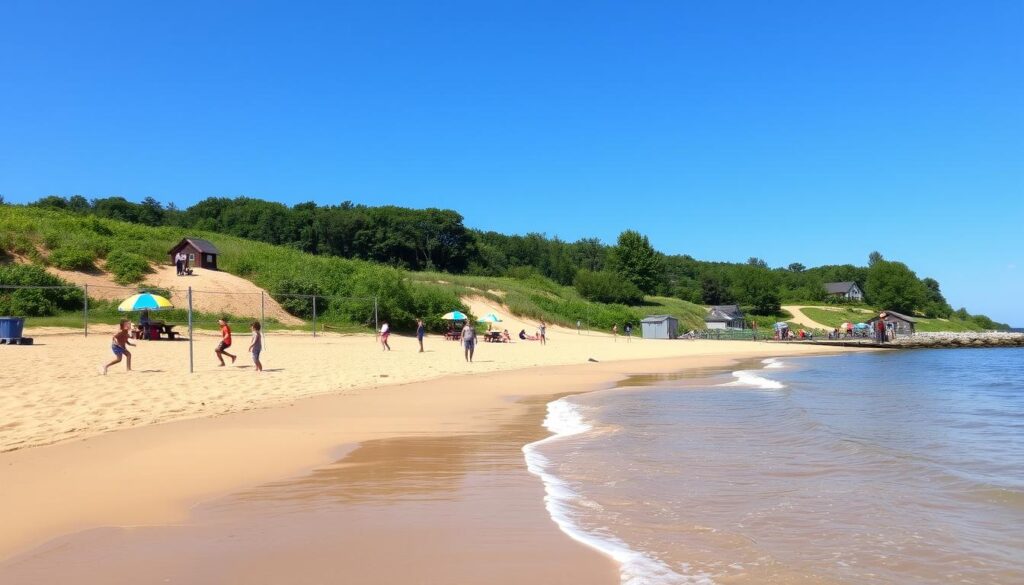 best beaches in Michigan for families